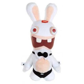 Peluche Lapin Crétin Chippendales Sonore 22 Cm