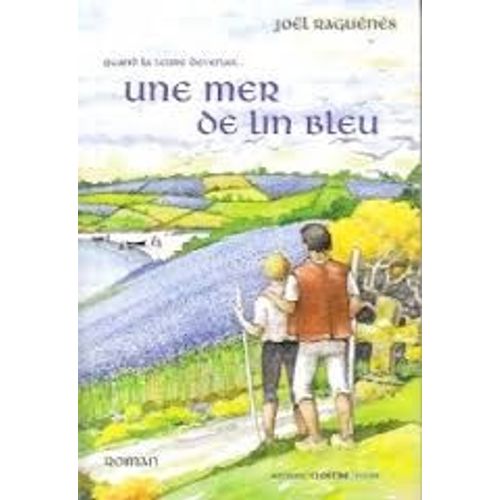 Une Mer De Lin Bleue