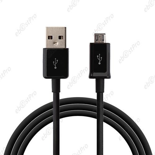 ebestStar ® Câble Micro USB 2.0 Donnée et Recharge Data Chargeur Universel pour Tablettes et Smartphones, Couleur Noir