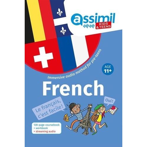 French - Immersive Audio Method For Pre-Teens, Avec 1 Cahier D'exercices