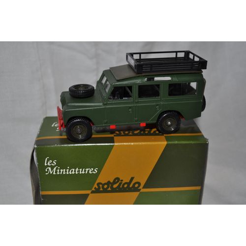 Véhicule Militaire Land Rover 109-Solido