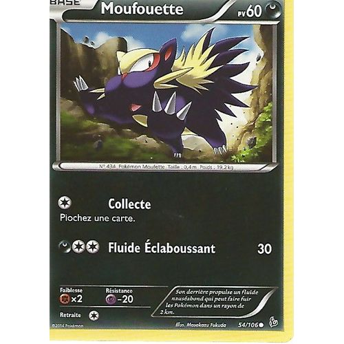 Pokémon - Moufouette - Pv60 - 54/106