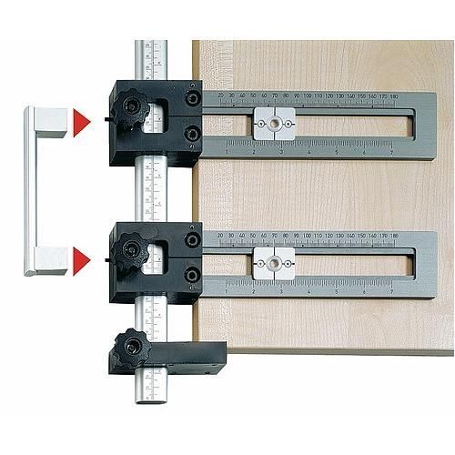 Gabarit de perçage pour poignées et boutons de meubles Accura HETTICH