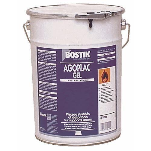 Colle néoprène en gel - 5 litres - Agoplac BOSTIK