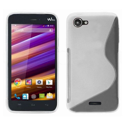Coque Silicone Pour Wiko Jimmy Gel Motif S Au Dos - Transparent