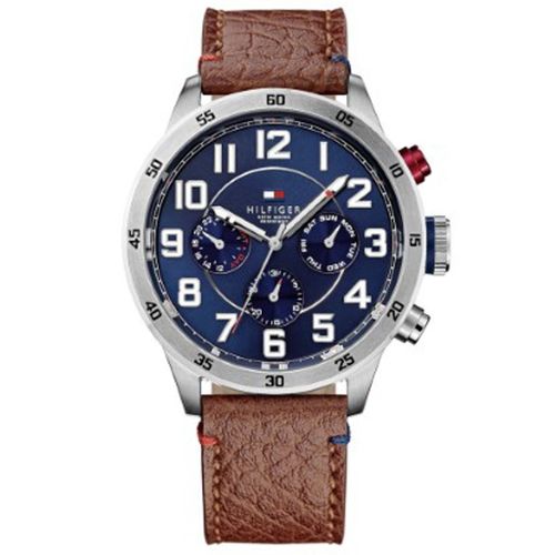 Tommy Hilfiger Montre Marron Multi-Cadrans Hommes Trent 1791066