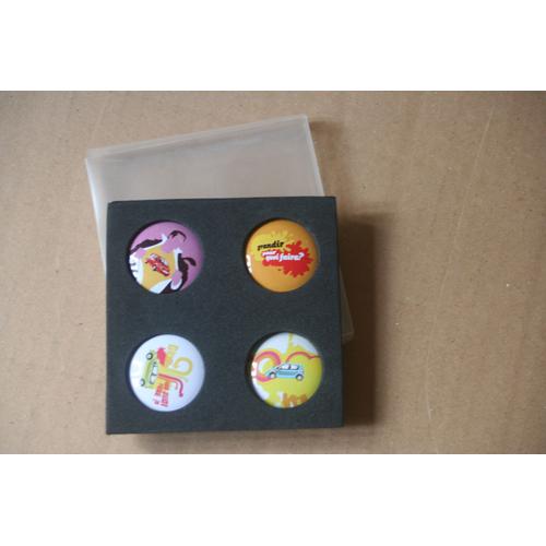 Badges Publicitaires Modus Renault (Lot De 4)