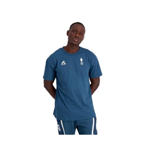 T Shirt Le Coq Sportif Olympique Paris Homme Bleu