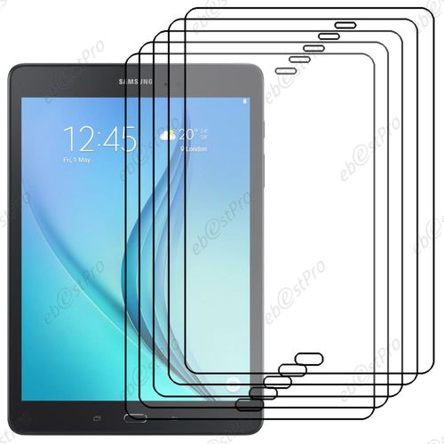 Ebeststar ® Lot X5 Film Protection D'écran Anti Rayures Protecteur Transparent Pour Samsung Galaxy Tab A 9.7 T550, & S Pen P550