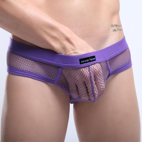 Slip Transparent  Homme M L Xl Xxl Erotique Thong Man Underwear 