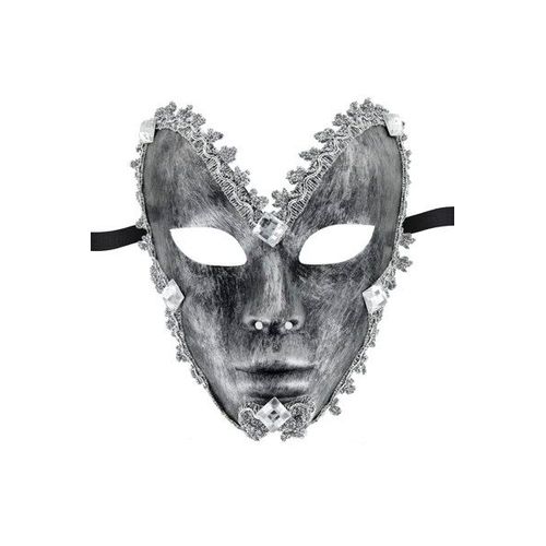 Masque Nabucco Argente Taille Unique