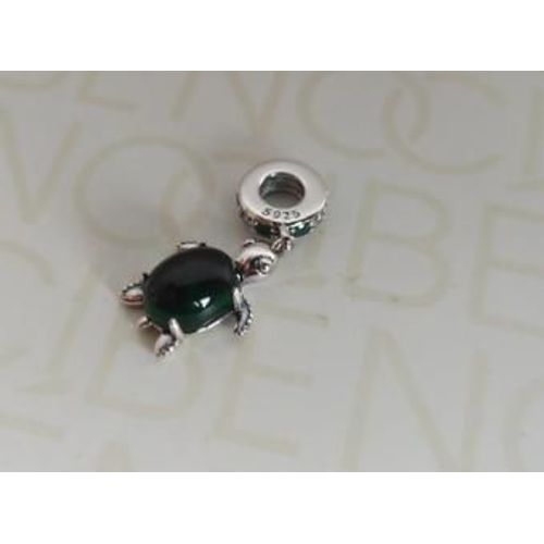 Charms Breloque Pour Bracelet Femme Céramique Pendentif Argent Sterling 925 Strass