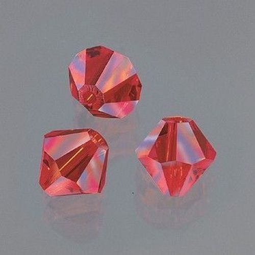 Perle Swarovski Toupie 4 Mm, Lot De 25 Perles En Verre Facetté