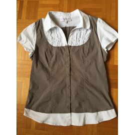 Top Femme Manches Courtes Armand Thiery Affinités T. 2