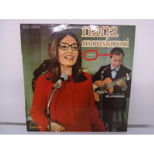 Nana Mouskouri - A L'olympia 1967 - Accompagnee Par Les Atheniens   Fontana 885 527 My