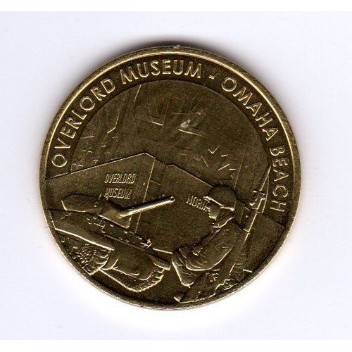 Jeton Touristique Overlord Museum Omaha Beach 2015