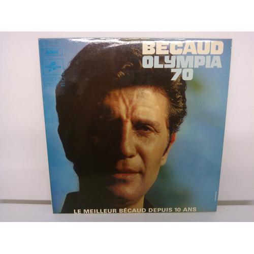 Gilbert Becaud - Olympia 70 - Le Meilleur Becaud Depuis 10 Ans - Enregistrement Public Realise Les 28 Et 29 Octobre 1970   