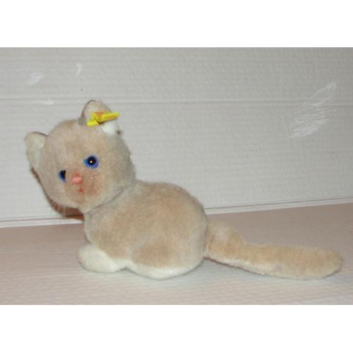 Chat Minou Ou Chaton  Petite  Peluche Steiff  16cm