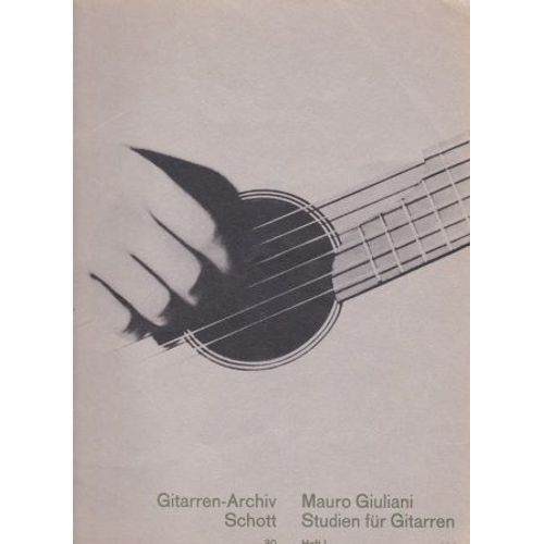 Studien Für Gitarren - Etudes Pour Guitare