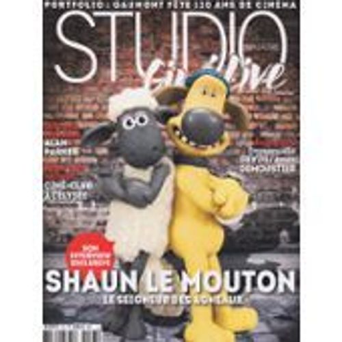 Studio Ciné Live 67 Shaun Mouton Alan Parker Gaumont Frank Capra Mad Men Clotilde Hesme Aardman  