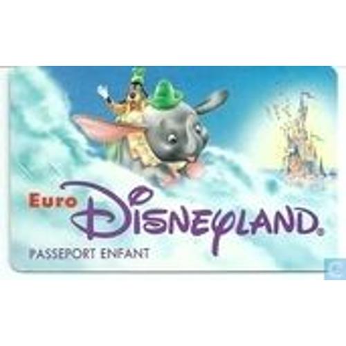 Billet Entrée Eurodisneyland Enfant