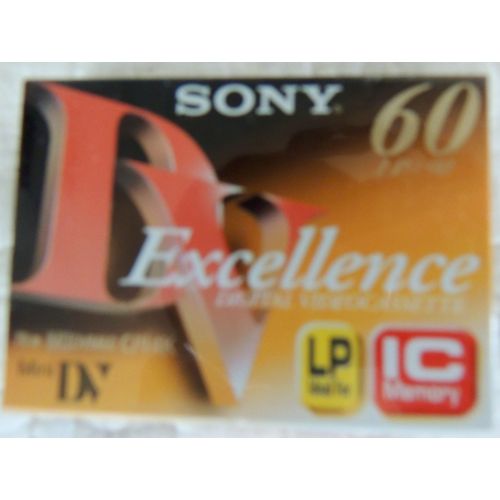 cassette sony 60-90min dv excellence pour caméscope