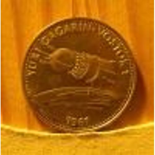 Jeton De Collection Shell = Série Épopée De L'espace =  Yuri Gagarin Vostok 1 , 1961
