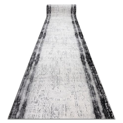 60x450 Cm Tapis De Couloir Tuls 51235 Moderne, Anthracite 60 Cm