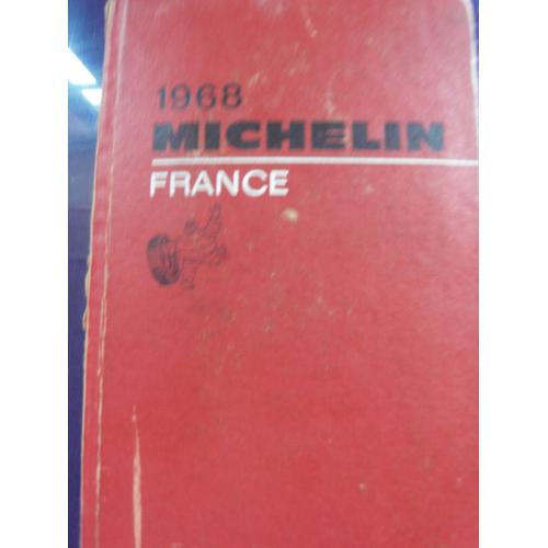 Guide Rouge Michelin 1968