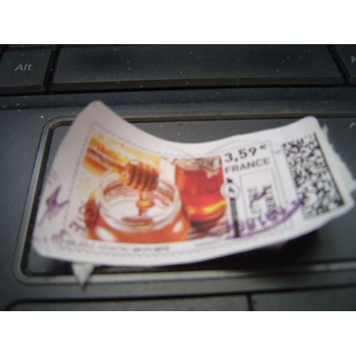 Timbre Miel Lettre Verte 3.59