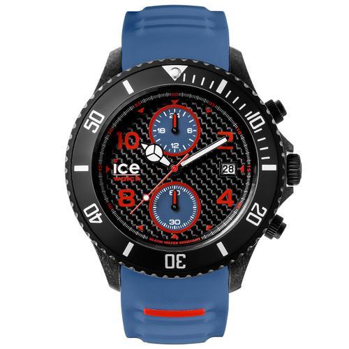 Montre Ice Carbon - Black Blue - Big Big - Ca.Ch.Bbe.Bb.S.15