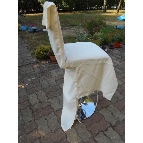 Housse De Chaise Écru Neuve