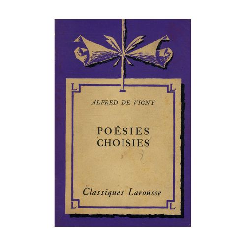 Poésies Choisies / De Vigny, Alfred / Réf: 20222