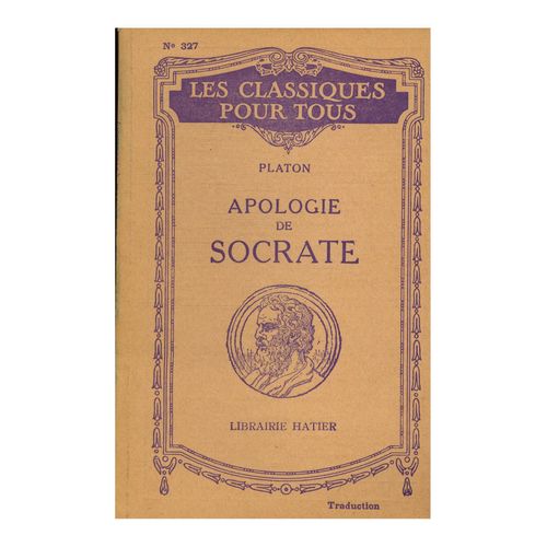 Apologie De Socrate / Platon / Réf: 20287