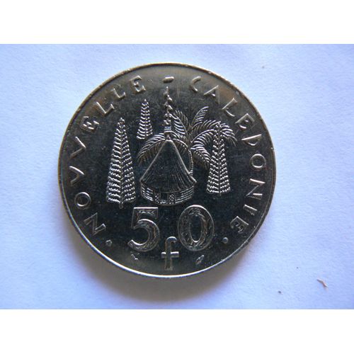Monnaie De 50 Frs. Nouvelle Calédonie. Année 1992