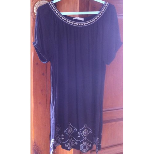 Robe Etam Noir T 42 Comme Neuf