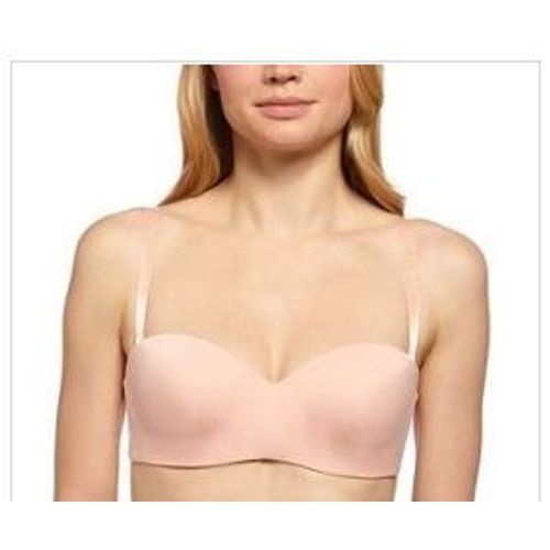 Soutien-Gorge Sloggi Bandeau Avec Bretelles Multipositions Modèle Invisible Rose Clair 100c