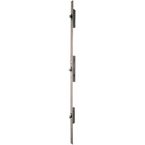 Serrure à larder 3 points - têtière en U - axe 28 mm - Multiblindo ISEO CITY