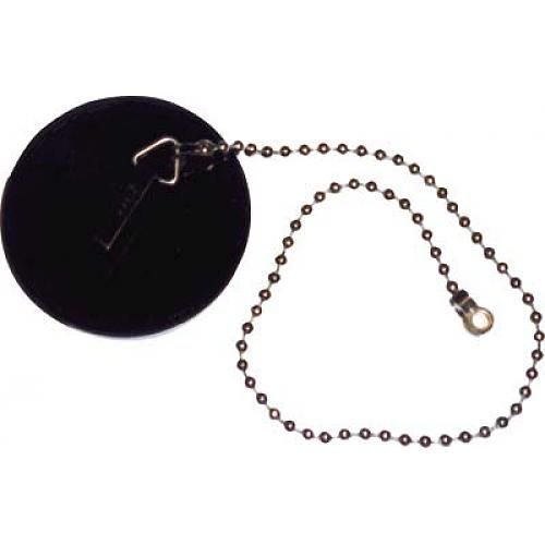 Bouchon avec chaînette chromée 30 cm Ø 40/45 GRIPP