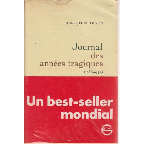 Journal Des Années Tragiques (1936-1942). Traduit De L Anglais