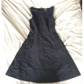 Robe Grise Sans Manche, H&m, Taille 34, Grise, En Très Bon État