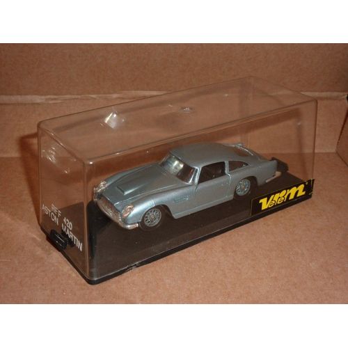 [214] Miniature 1,43ème : Aston Martin - Couleur Gris Bleu Métal - Marque : Verem-Verem