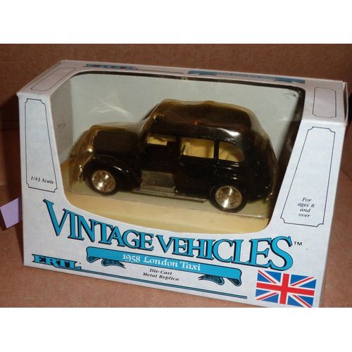 [215] Miniature 1,43ème : Austin Fx 3 - Couleur Noir - Marque : Ertl-Ertl