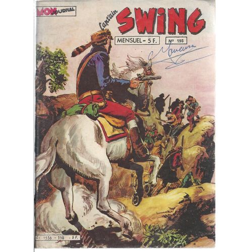 Puma Noir + Capt'ain Swing ( " Jenny La Rousse " ) : Capt'ain / Cap'tain / Captain Swing N ° 198 ( 5 Décembre 1982 )