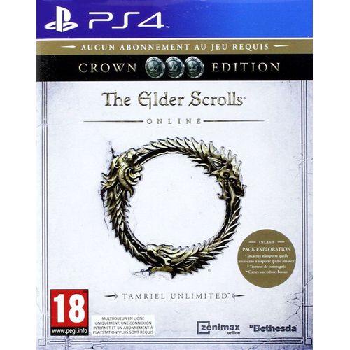 The Elder Scroll Online - Tamriel Unlimited - Crown Edition Ps4