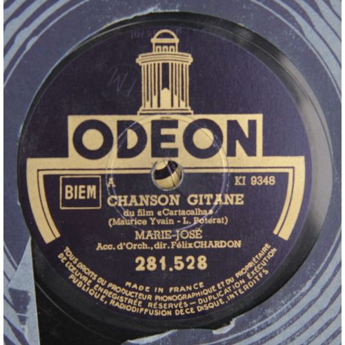 Face A : Chanson Gitane - Face B : La Chanson Du Vent