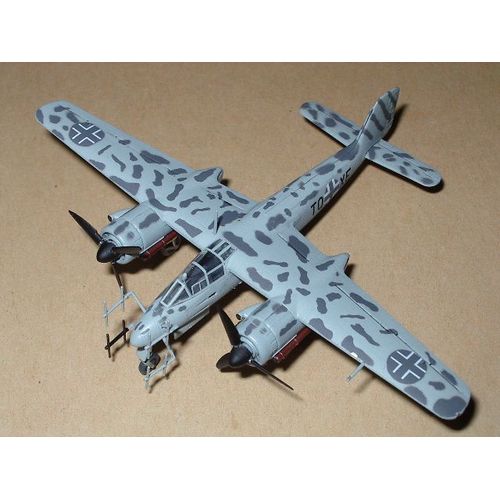 Maquette Avion  : Focke Wulf Ta154a-0 -Scale 1:144-Takara