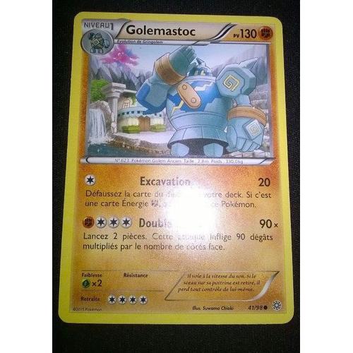 Carte Pokémon Xy 7 Origines Antiques Golemastoc 41/98