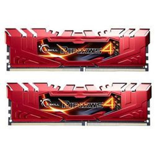G.Skill Ripjaws V - DDR4 - 8 Go: 2 x 4 Go - DIMM 288 broches - 2133 MHz / PC4-17000 - CL15 - 1.2 V - mémoire sans tampon - non ECC