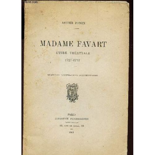Madame Favart - Etude Theatrale - 17